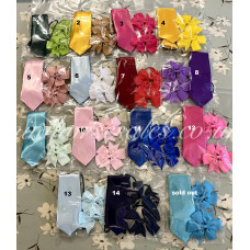 Girls Pigtails And Tie sets